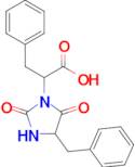 2-(4-Benzyl-2,5-dioxoimidazolidin-1-yl)-3-phenylpropanoic acid