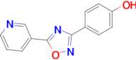 4-[5-(pyridin-3-yl)-1,2,4-oxadiazol-3-yl]phenol