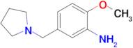 2-Methoxy-5-(pyrrolidin-1-ylmethyl)aniline