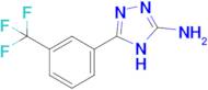 5-[3-(trifluoromethyl)phenyl]-4H-1,2,4-triazol-3-amine