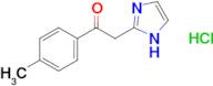 2-(1h-Imidazol-2-yl)-1-(4-methylphenyl)ethan-1-one hydrochloride