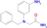 2-[(3-aminophenyl)(benzyl)amino]acetamide