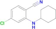 4-Chloro-2-(cyclohexylamino)benzonitrile