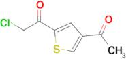 1-(4-Acetylthiophen-2-yl)-2-chloroethan-1-one