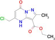 Ethyl 5-(chloromethyl)-2-methyl-7-oxo-4h,7h-pyrazolo[1,5-a]pyrimidine-3-carboxylate