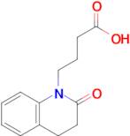 4-(2-Oxo-1,2,3,4-tetrahydroquinolin-1-yl)butanoic acid