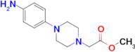 Methyl 2-[4-(4-aminophenyl)piperazin-1-yl]acetate