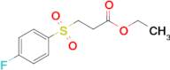 Ethyl 3-(4-fluorobenzenesulfonyl)propanoate