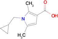 1-(Cyclopropylmethyl)-2,5-dimethyl-1h-pyrrole-3-carboxylic acid