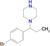 1-[1-(4-bromophenyl)propyl]piperazine