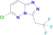 6-Chloro-3-(2,2,2-trifluoroethyl)-[1,2,4]triazolo[4,3-b]pyridazine