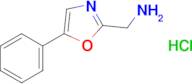 (5-Phenyl-1,3-oxazol-2-yl)methanamine hydrochloride