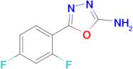 5-(2,4-Difluorophenyl)-1,3,4-oxadiazol-2-amine