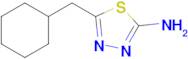 5-(Cyclohexylmethyl)-1,3,4-thiadiazol-2-amine