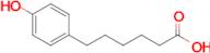 6-(4-Hydroxyphenyl)hexanoic acid