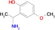 2-(1-Aminoethyl)-4-methoxyphenol