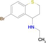 6-Bromo-N-ethyl-3,4-dihydro-2h-1-benzothiopyran-4-amine