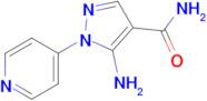 5-Amino-1-(pyridin-4-yl)-1h-pyrazole-4-carboxamide