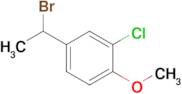 4-(1-Bromoethyl)-2-chloro-1-methoxybenzene