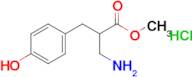 Methyl 3-amino-2-[(4-hydroxyphenyl)methyl]propanoate hydrochloride