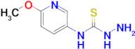 3-Amino-1-(6-methoxypyridin-3-yl)thiourea