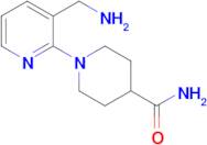 1-[3-(aminomethyl)pyridin-2-yl]piperidine-4-carboxamide