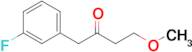 1-(3-Fluorophenyl)-4-methoxybutan-2-one