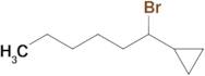 (1-Bromohexyl)cyclopropane