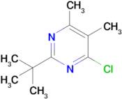 2-Tert-butyl-4-chloro-5,6-dimethylpyrimidine