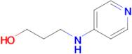 3-[(pyridin-4-yl)amino]propan-1-ol