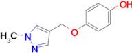 4-[(1-methyl-1h-pyrazol-4-yl)methoxy]phenol