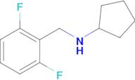n-[(2,6-difluorophenyl)methyl]cyclopentanamine