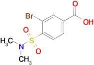 3-Bromo-4-(dimethylsulfamoyl)benzoic acid