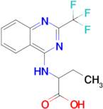 2-{[2-(trifluoromethyl)quinazolin-4-yl]amino}butanoic acid