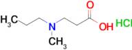 3-[methyl(propyl)amino]propanoic acid hydrochloride