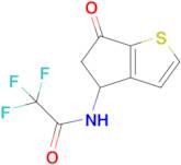 2,2,2-Trifluoro-N-{6-oxo-4h,5h,6h-cyclopenta[b]thiophen-4-yl}acetamide