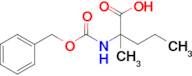 2-{[(benzyloxy)carbonyl]amino}-2-methylpentanoic acid