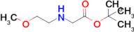 Tert-butyl 2-[(2-methoxyethyl)amino]acetate