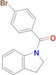 1-(4-Bromobenzoyl)-2,3-dihydro-1h-indole