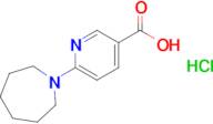 6-(Azepan-1-yl)pyridine-3-carboxylic acid hydrochloride