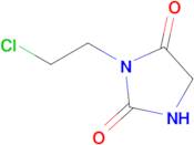 3-(2-Chloroethyl)imidazolidine-2,4-dione