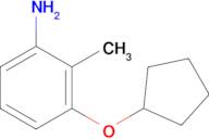 3-(Cyclopentyloxy)-2-methylaniline