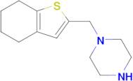 1-(4,5,6,7-Tetrahydro-1-benzothiophen-2-ylmethyl)piperazine