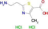 2-(2-Aminoethyl)-4-methyl-1,3-thiazole-5-carboxylic acid dihydrochloride