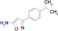 3-[4-(propan-2-yl)phenyl]-1,2-oxazol-5-amine