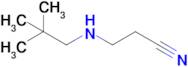 3-[(2,2-dimethylpropyl)amino]propanenitrile