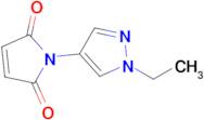 1-(1-Ethyl-1h-pyrazol-4-yl)-2,5-dihydro-1h-pyrrole-2,5-dione