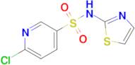 6-Chloro-N-(1,3-thiazol-2-yl)pyridine-3-sulfonamide