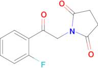1-[2-(2-fluorophenyl)-2-oxoethyl]pyrrolidine-2,5-dione