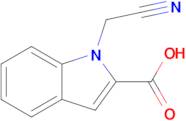 1-(Cyanomethyl)-1h-indole-2-carboxylic acid